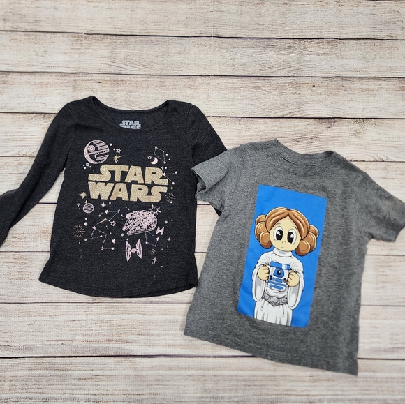 Star Wars Other - Star Wars Princess Leia Top Bundle Size 3T